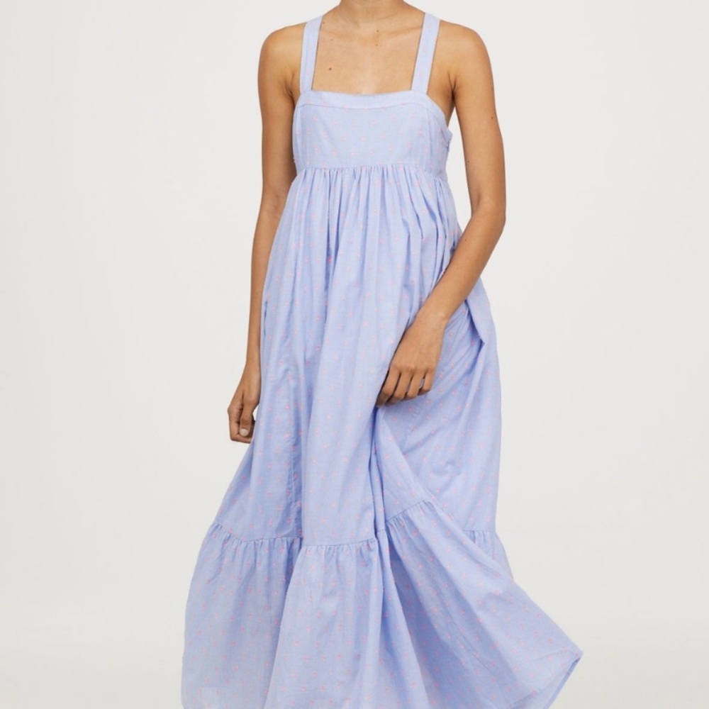 H&M Blue Maxi Dress Size 4